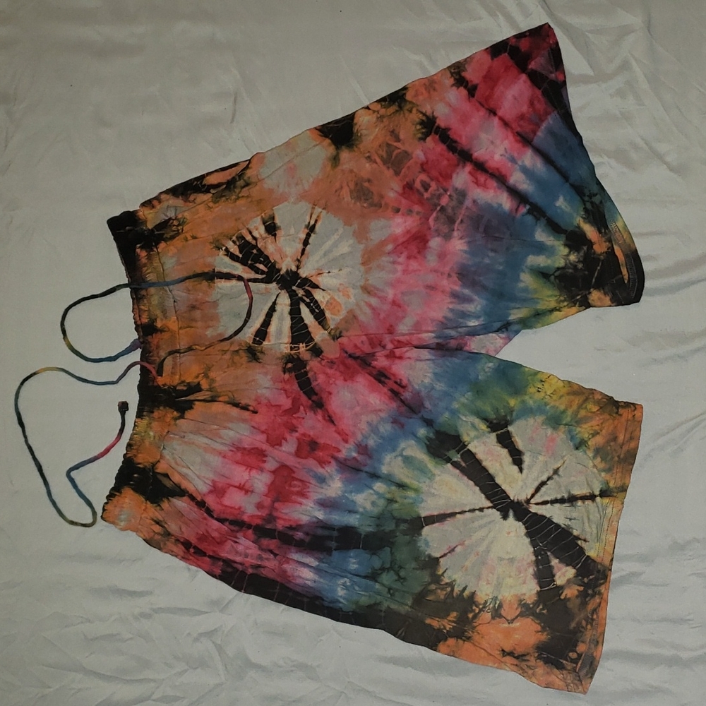 Tie-dye shorts